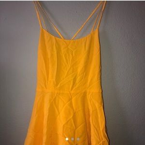 yellow summer dress